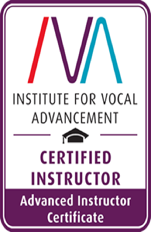 IVA’s Instructor’s Certificate Singing Voice Lessons Vocal Coach Technique