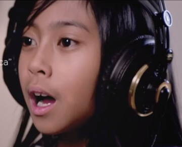 Leliani trained with CSS’ Common Sense Singing Voice Instructor Alexys Paris Sing Like The Starz Studios
